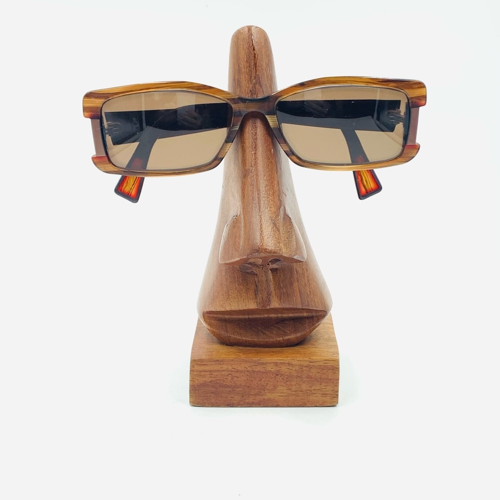 Concept Brown Oval Sunglasses Frames